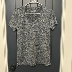 under armour v-neck shirt- small